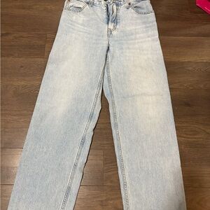 Womens Levi's Classic Light Blue Dad Jeans
